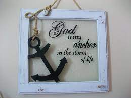It enters the inner sanctuary behind the curtain, 20 where jesus our forerunner has entered on our behalf. God Is My Anchor 42 50 Via Etsy Anchor Quotes Inspirational Signs Homemade Signs