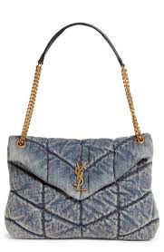 Ysl bags outlet store, 2021 saint laurent monogram tablet pouch in quilted vintage denim 413444, 2021 new saint laurent zip tablet case with interlaced ysl initials and quilted overstitching. Saint Laurent Nordstrom
