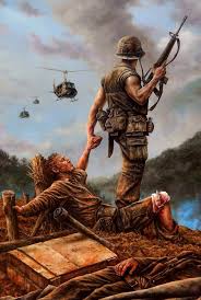 The Latest Brothers In Arms Dan Nance Military Drawings Vietnam War Vietnam Art