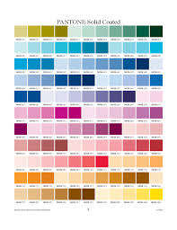 Pantone Solid Coated Chart Free Download