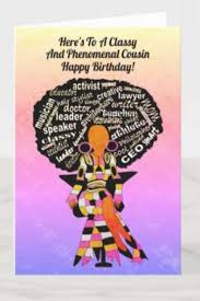 Women of all ages love flowers. Phenomenal Women African American Birthday Card Zazzle Com In 2021 African American Birthday Cards American Greetings Cards Happy Birthday African American