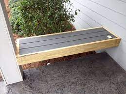 Check out our front porch bench selection for the very best in unique or custom, handmade pieces from our home & living shops. Pin By Kristen Trovillion On Afuera Porch Bench Front Porch Bench Front Porch Columns
