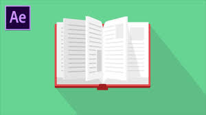 Book Page Flip Animation Tutorial After Effects Without Plugin In 2020 Animation Tutorial Photoshop Tutorial Text Flip Book Animation