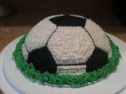 It's always popular at potlucks and parties. Making A Soccer Cake Soccer Birthday Cakes Soccer Cake Soccer Ball Cake