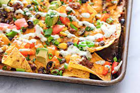 Loaded Sheet Pan Nachos Recipe Sheet Pan Recipes Nachos Food