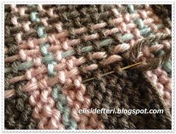 Ekose Orgu Manto Orgu Ekose Orgu Desenleri