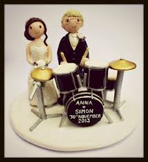 Drum Kit Wedding Cake Topper Wedding Drummers Drumming Drum Set Kits Musicians We Wedding Cake Toppers Personalized Wedding Cake Toppers Themed Wedding Cakes