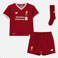 In the late 1940s, the club also had an alternative crest that was used on merchandise, matchday programmes, letterheads and more. Liverpool F C Kit Jersey Anfield Football Football Tshirt Child Png Pngegg