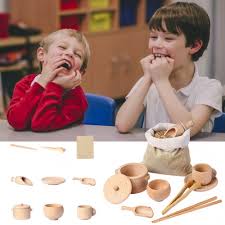 Check spelling or type a new query. Montessori Sensory Kitchen Toys Wooden Sensory Bin Tools Kitchen Tableware Toys Set For Toddlers Kids Fine Motor Learnin Shopee Thailand
