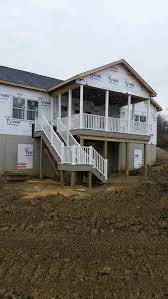 Browse walkout basement ranch, split level, lake house & more designs! Walkout Basement Exposed Wall