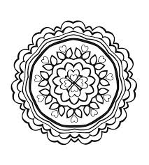 Mandala heart coloring pages for adults. 4 Heart Mandala Coloring Page Free Printable Coloring Pages For Kids