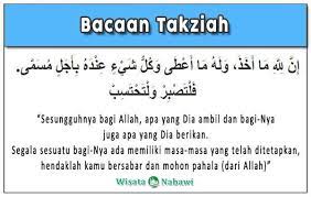 Doa permohonan untuk orang meninggal. Bacaan Doa Takziah