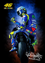 Great Valentino Rossi Metal Poster Print Capung Studio Displate In 2020 Valentino Rossi Vr46 Valentino Rossi Motogp Valentino Rossi