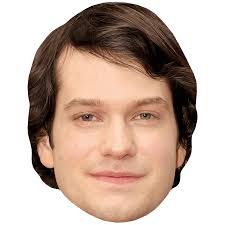 Liam James (Smile) Big Head. Larger than life mask.