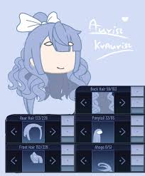 Gacha Club Base Hair Club Hairstyles Club Outfits Club Design