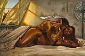 Shipped with usps first class. Black Romantic Art Love Prints And Black Couple Love Art