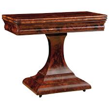 Rare American Empire Game Table In The Grecian Style C 1825 Antique Side Table Modern Game Tables Table Games