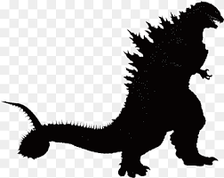 Godzilla Reboot Silhouette Kaiju Godzilla Carnivoran Fauna Wildlife Png Pngwing