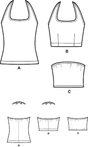 Simplicity 5529 Halter Top