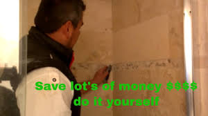 How do you remove mildew from shower grout? How To Regrout Shower Tile Grout Repair In Shower Youtube