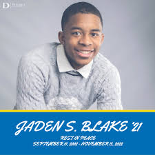 We are saddened by the recent passing of fellow Meteor, Jaden Blake '21.  Our thoughts are with his family and friends during this difficult time.  May his soul and all the souls