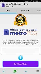Unlocking your phone allows you to use the local wireless service by . Metropcs Unlock For Android Apk Download