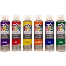 Buy tulip colorshot instant fabric color 3oz. Rainbow Color Shot Fabric Spray Paint Hobby Lobby 1535566 In 2021 Fabric Spray Fabric Spray Paint Tulip Colors