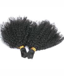 The answer is hair extensions! Human Braiding Hair Bulk No Attachment Mongolian Afro Kinky Curly Crochet Braids Dolago Com