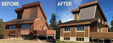 Replaced Existing Wood Siding With Hardie Plank Shingle