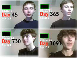 If you want to start your journey. Crazy Photo Per Day Lip Sync Time Lapse That Took 1101 Days To Shoot Petapixel