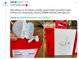 Airpods are some of the most popular wireless headphones out right now. Counterfeit Apple Airpods Seized By Cbp Are Actually Oneplus Buds