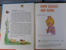 Vintage How Chicks Are Born Childrens Book Rand Mcnally 1967 Tide Promo