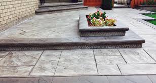 Concrete Contractors Oakville Stamped Driveway Concrete