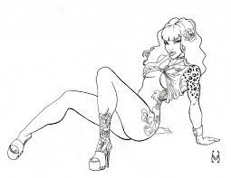 Some of the coloring page names are pin up girl coloring at colorings to and color, pin up coloring at colorings to and color, 5 of burlesque mermaids to color adult coloring dance, image result for marguerite sauvage curvy plus size mermaid coloring fairy coloring, beautiful girl coloring buy this stock vector and explore. Nude Girl Coloring Pages Adult Comic