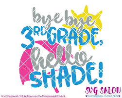 Each design includes svg, dxf, eps and png files for your personal projects. Hello Third Grade Svg Drone Fest