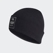 Y 3 Cl Hat Beanie Classic Hats Black Adidas