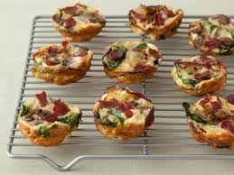 Mini Spinach And Mushroom Quiche Recipe Food Network Recipes Quiche Recipes Mushroom Quiche
