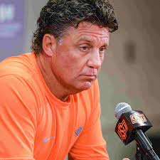 Oklahoma State football coach Mike Gundy talks Central Michigan