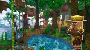 It has a total of seven variants. Minecraft Jungle Treehouse Base Novocom Top
