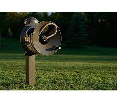 Neverleak aluminum water system will not leak under normal use and is 8x stronger than plastic. Aluminum Post Garden Hose Reel Garden Hose Reel Hose Reel Post Mount