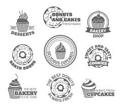 Bizcoho con motivo de la cerveza medalla con galle. Donut Cupcake Label 453545 Vector Art At Vecteezy