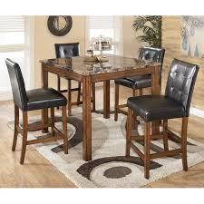 Speak with an experienced customer service by visiting rac. Theo 5 Piece Counter Height Dining Set Signature Design By Ashley Furniture Furniturepick