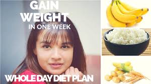 How to gain weight in a week youtube. How To Gain Weight In One Week Whole Day Diet Plan 10 Food Name To Increase Weight Youtube