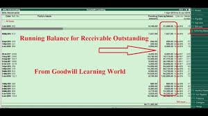Tally Tdl For Outstanding Running Balance Tally Add On For Outstandin Ads Names Running