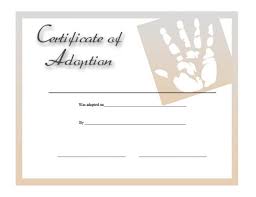 They can be filled out electronically, then printed. 40 Real Fake Adoption Certificate Templates Printabletemplates