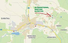 Hotel svratka, svratka (žďár nad sázavou district). International Meeting Svratka Mapa