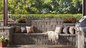 Backyard retaining walls stone retaining wall retaining wall gardens. How To Build A Retaining Wall Lowe S Canada