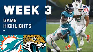 Dolphins Vs Jaguars Week 3 Highlights Nfl 2020 Nfl Jaguars Miami Dolphins