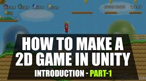 I'm a hobbyist unity developer, 3d modeler and graphic designer who. How To Make A 2d Game Unity Game Programming For Beginners Part 1 Eduonix Youtube