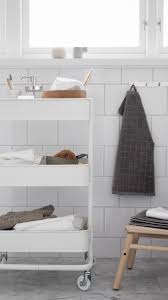 Raskog Trolley White Ikea Switzerland Natural Bathroom Bathroom Inspiration Natural Home Decor